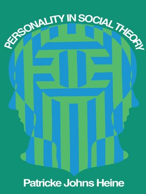 cover image of Personality in Social Theory